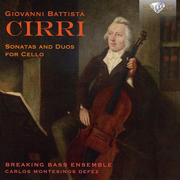 CIRRI: SONATAS AND DUOS FOR CELLO