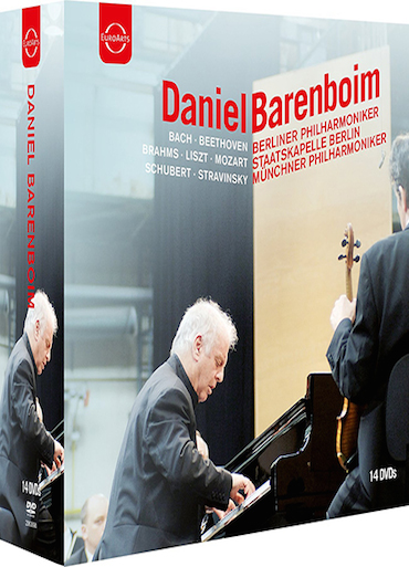 DANIEL BARENBOIM BOX (14DVDS 24HOURS OF MUSIC)