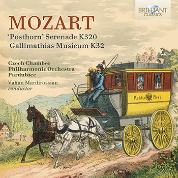 MOZART: POSTHORN SERENADE, GALLIMATHIAS MUSICUM