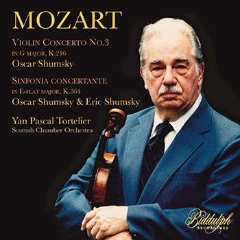 MOZART: VIOLIN CONCERTO NO.3 - OSCAR SHUMSKY