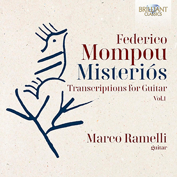 MOMPOU: MISTERIOS, TRANSCRIPTIONS FOR GUITAR VOL.1