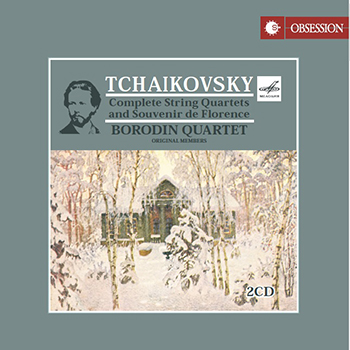 TCHAIKOVSKY: COMPLETE STRING QUARTETS - BORODIN QUARTET (2CD)