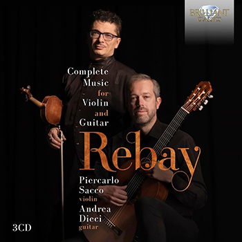 REBAY: COMPLETE MUSIC FOR VIOLIN AND GUITAR (3CD)