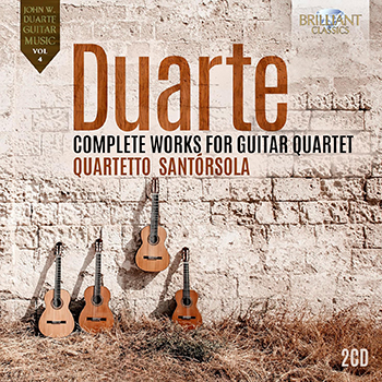 DUARTE: WORKS FOR GUITAR QUARTET (2CD)