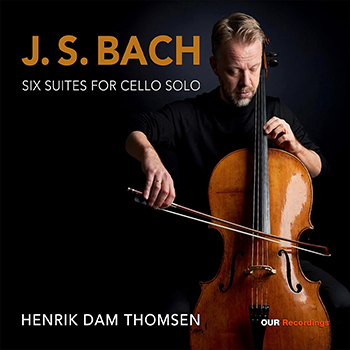 BACH: SIX SUITE FOR CELLO SOLO - HENRIK DAM THOMSEN (2CD)