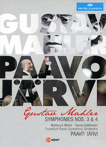 MAHLER: SYMPHONIES NOS.3&4-PAAVO JARVI[2DVD][한글자막]