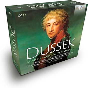 DUSSEK: COMPLETE PIANO SONATAS & SONATINAS (10CD)