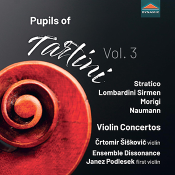 PUPILS OF TARTINI VOL.3 - VIOLIN CONCERTOS