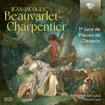 BEAUVARLET-CHARPENTIER: 1ER LIVRE DE PIECES DE CLAVECIN (2CD)