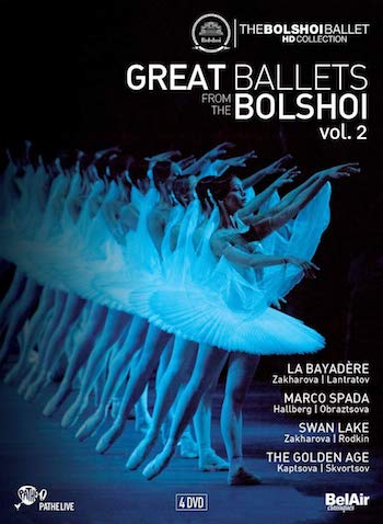 GREAT BALLETS BOLSHOI VOL.2 [4DVD]