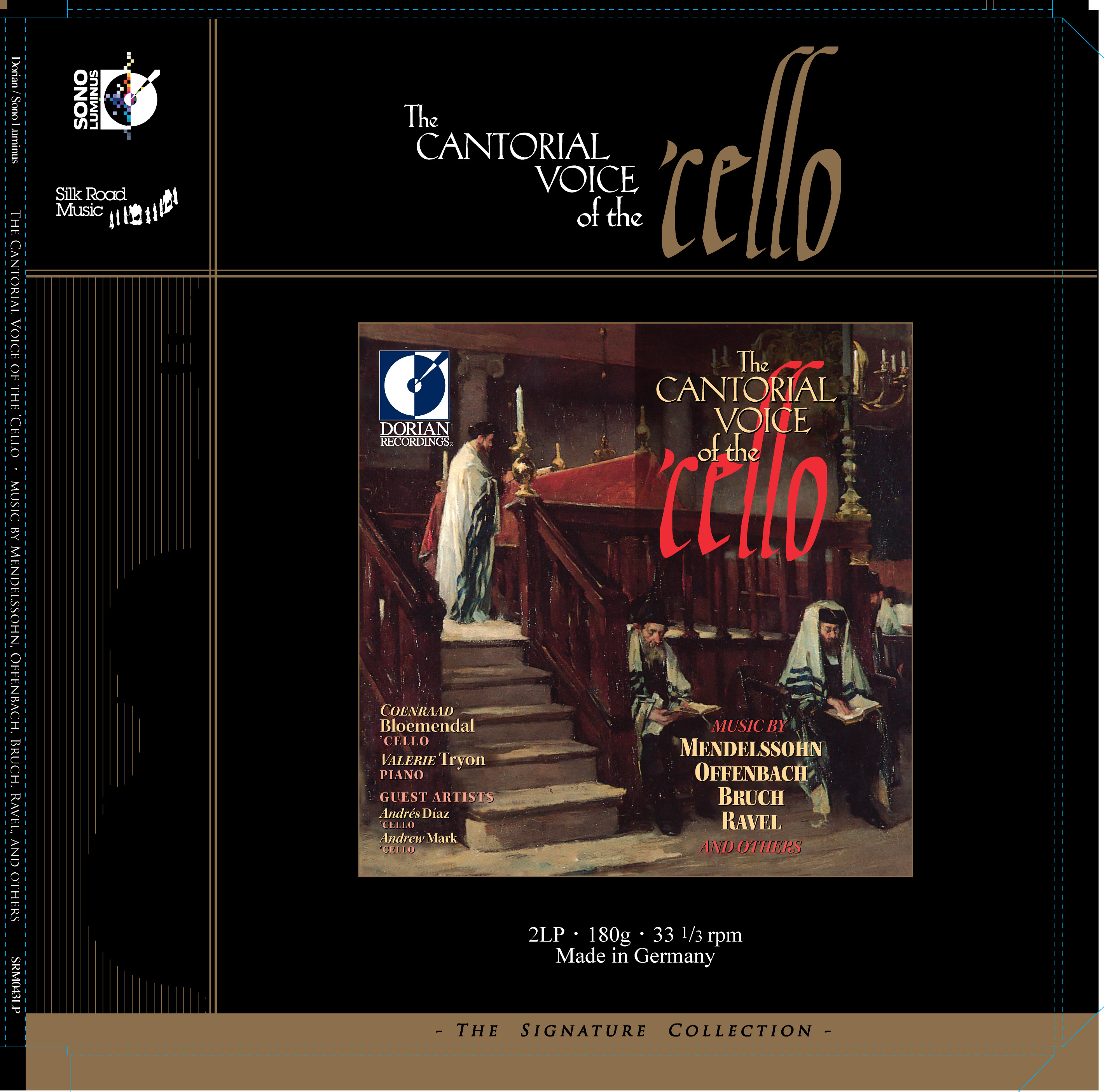 [LP]THE CANTORIAL VOICE OF THE CELLO (2LP/180G/33 1/RPM)