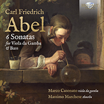 ABEL: 6 SONATAS FOR VIOLA DA GAMBA WITH BASS