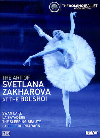 THE ART OF SVETLANA ZAKHAROVA AT THE BOLSHOI (4DVD)