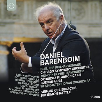 DANIEL BARENBOIM BOX II (13DVDS)