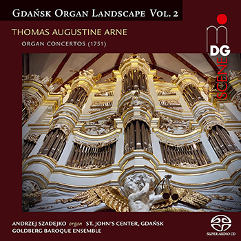 ARNE: ORGAN CONCERTOS LANDSCAPE VOL.2 (SACD)