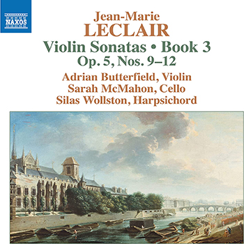 LECLAIR: VIOLIN SONATAS, BOOK3:OP.5, NOS.9-12