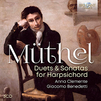 MUTHEL: DUETS & SONATAS FOR HARPSICHORD (3CD)