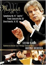 MOZART: JUPITER SYMPHONY/PIANO CONCERTO NO.20