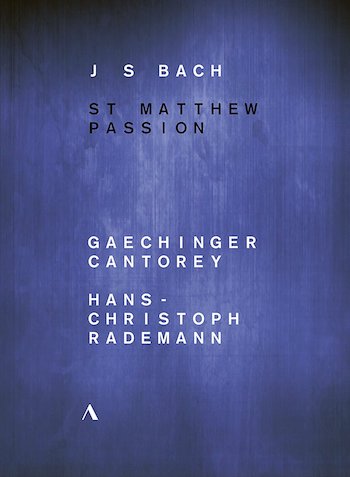 BACH: ST MATTHEW PASSION - RADEMANN (2DVDS) [한글자막]