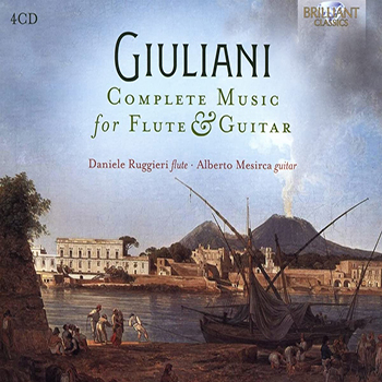 GIULIANI: COMPLETE MUSIC FOR FLUTE & GUITAR (4CD)